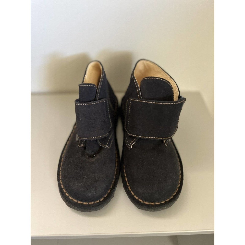 PRIMIGI BOYS 12.5 (29 Europe) Navy LEATHER SHOES 12.5 Used Once